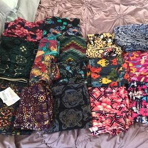 Lularoe leggings and skirts